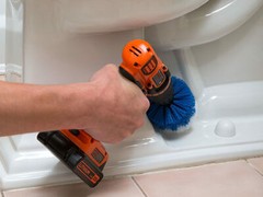 Drill Brushes Set 3Pcs Tile Grout Power Scrubber Cleaner Spin Tub Shower Wall