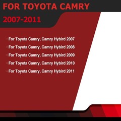 Car Sun Visor Left Driver Side&Right Passenger Side For Toyota Camry 2007-2011
