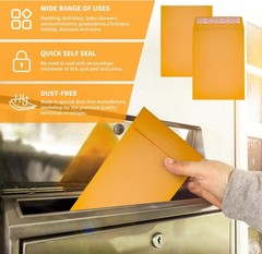 100 Pack Kraft Catalog Mailing Envelopes Mailers Peel Self Seal 6×9/9×12/10×13