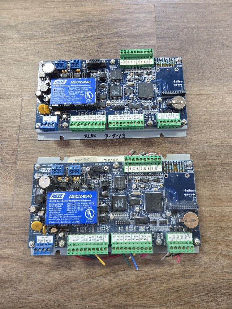 UNTESTED 2 ASI CONTROLS ASIC/2-8540 CONTROL BOARD ASSY 30071 (KB)