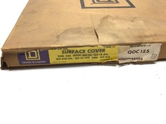Square D QOC12S Surface Cover QO Load Center Panel Cover Gray