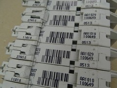 (12) Schneider 0.5A Amp Multi 9 Mini Breaker C60 120/240VAC, 1-Pole, 60100
