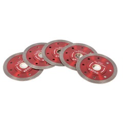 5Pcs 4″ Dry Wet Diamond Porcelain Saw Blades Ceramic Cutting Disc Wheels Thin