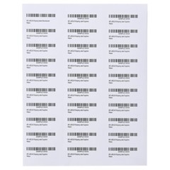 60000 Label ( 2000 Sheets ) 1″ x 2 5/8″ Shipping Adhesive Labels 2.625 x 1 30 UP