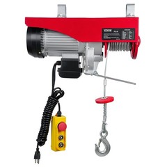 Electric Hoist 1320lbs Crane Winch with Wired Remote Control 1150W 110V