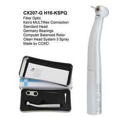 COXO Dental High Speed Fiber Optic Handpiece Turbine KaVo Coupler 4 Hole 6 Pin