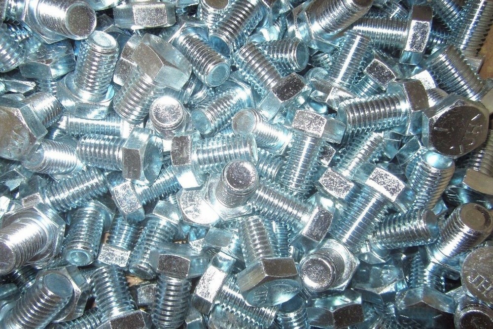 5/16-18 X 3/4 Hex Head Cap Screws Grade 5 Zinc Plated 1650 Pieces
