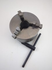 Hardinge 30AHC 5″ 3-Jaw Lathe Chuck, 2 3/16-10 Threaded Mount
