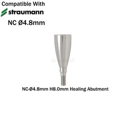 Dental NC Healing Caps Abutment Ø3.6/4.8mm Cover Screw Fits ITI Straumann BL/BLT