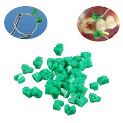 40pcs/pack New Dental Add On Silicone Wedges Orthodontic Special Rubber SALE