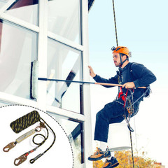 Vertical Lifeline Assembly, 0.55 In. X 50 Ft. Fall Protection Rope with 30 KN Br