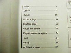 HYUNDAI SERVICE PARTS HANDBOOK 1998