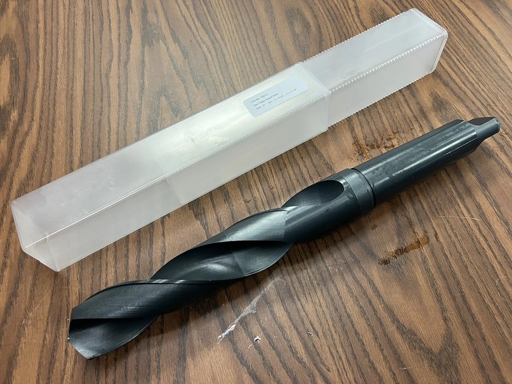 2” Taper Shank HSS Drill Morse Taper 5 #TSD-2 NEW Free Ship USA