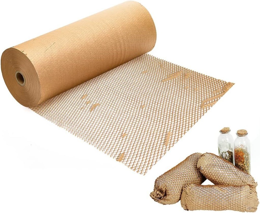 Honeycomb Cushioning Wrap Packaging Paper 16” x 300FT