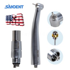 1-10* NSK Style Dental High Speed Handpiece Turbine with 4 Holes Quick Coupler
