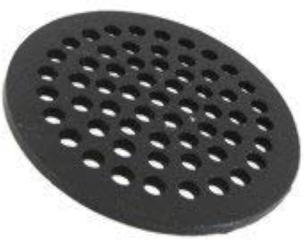 Sioux Chief 7″ Cast Iron Grate Floor Drain Cover (Sioux – Black