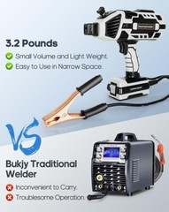 Saker Portable Electric Welding Machine,110V Portable Welder Handheld with IG