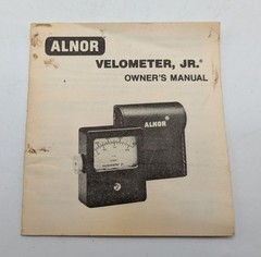 Alnor Velometer Jr Type 8125 Air-Guard with Leather Case