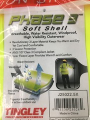 Tingley Phase 3 Hi-Visibility Windproof Water Resistant Insulated Jacket 5XL