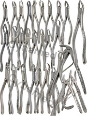 New Dental Extracting Forceps Oral Surgery Tooth Extractions Dental Instruments