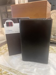 Filofax ‘Cuban’ Slimline personal organizer Black – 2012 NOS in box