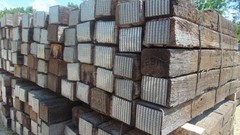Wood Railroad Tie – 6′ x 9″ x 7″