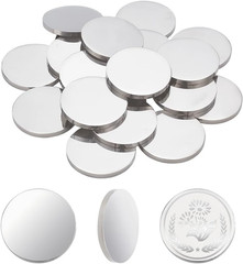 20PCS 1.25″ Stainless Steel Coin Blanks Disc Engraving Challenge Coin 3Mm Thick