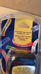 NEW – DYMO LetraTag Handheld Label Maker, Silver, 1/2-inch 12mm tape