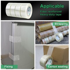 Reliable Waterproof Filament Strapping Tape, 2 Inch x 60 Yards – 5.5 Mil Thick