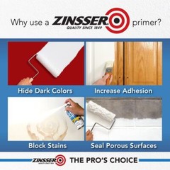 Zinsser Peel Stop Binding Sealer 32 Oz Water Based Interior Exterior Paint Fix