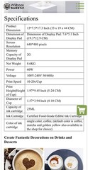 2022 Wiiboox Sweetin Coffee Printer