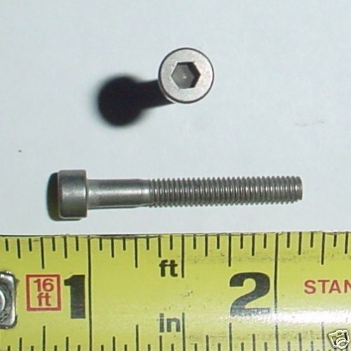 10 ea M4-.7 x 30mm Allen Soc. Cap Screws Stainless