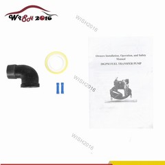 Gasoline Fuel Transfer Pump with Nozzle Kit 12V DC 20GPM For Gas Diesel Kerosene