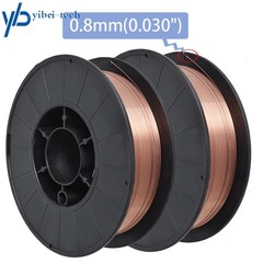 4Pieces ER70S-6 .030Inch (0.8mm) Mild Steel MIG Welding Wire 11-lb Roll