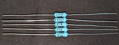 Electra Precision Metal Film Resistors 1/4 watt 1% RN60D Various Values (5 pcs)