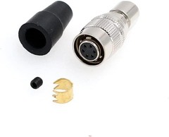 Durable 6 Pin Male-Female Connector with Magnetic Lock – Ideal for Medical Use