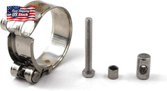 23-25Mm T-Bolt Clamp 304 Stainless Steel Pipe Clamp Heavy Duty Hose Clamp (Pack