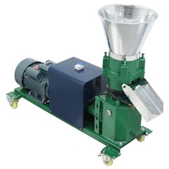 220V Farm Feed Granulator 8mm Plate Feed Pellet Mill Machine 4Roller 150-200KG/h