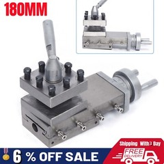 180MM Bench Lathe Tool Holder WM180V Tool W/ square tool turret