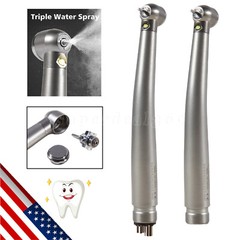 ASkeadnt Dental Fiber Optic LED E-generator High Speed Handpiece 2 Hole/4 Hole