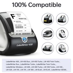 5-200Rolls DYMO 4XL Labels Direct Thermal Shipping Labels 4″x6″ 1744907 220/ROLL