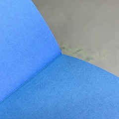 SMEAD (100 PACK) Color File Folders W/ Reinforcement Tabs 1/3 Cut Blue 12034