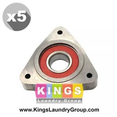 5PK -WASCOMAT TD3030 & TD30x30 DRYER DRUM SUPPORT PART #487 245027