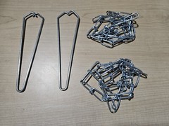 Lithonia Lighting HC36 Shop Light Fixture Hanging Chain & Hook Set, 36″