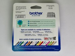 2 Pack Brother Genuine P-Touch, TZe-231 Tape TZE2312PK Black Print White Tape
