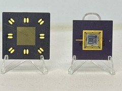 LSI Logic L1A5621 Ceramic IC Gold Pins PROTO + Unmarked Chip Lot 2