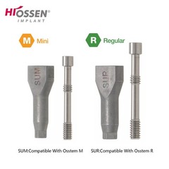Dental Healing Locator Abutment Transfer Tray Lab Analog For Hiossen Osstem M/R