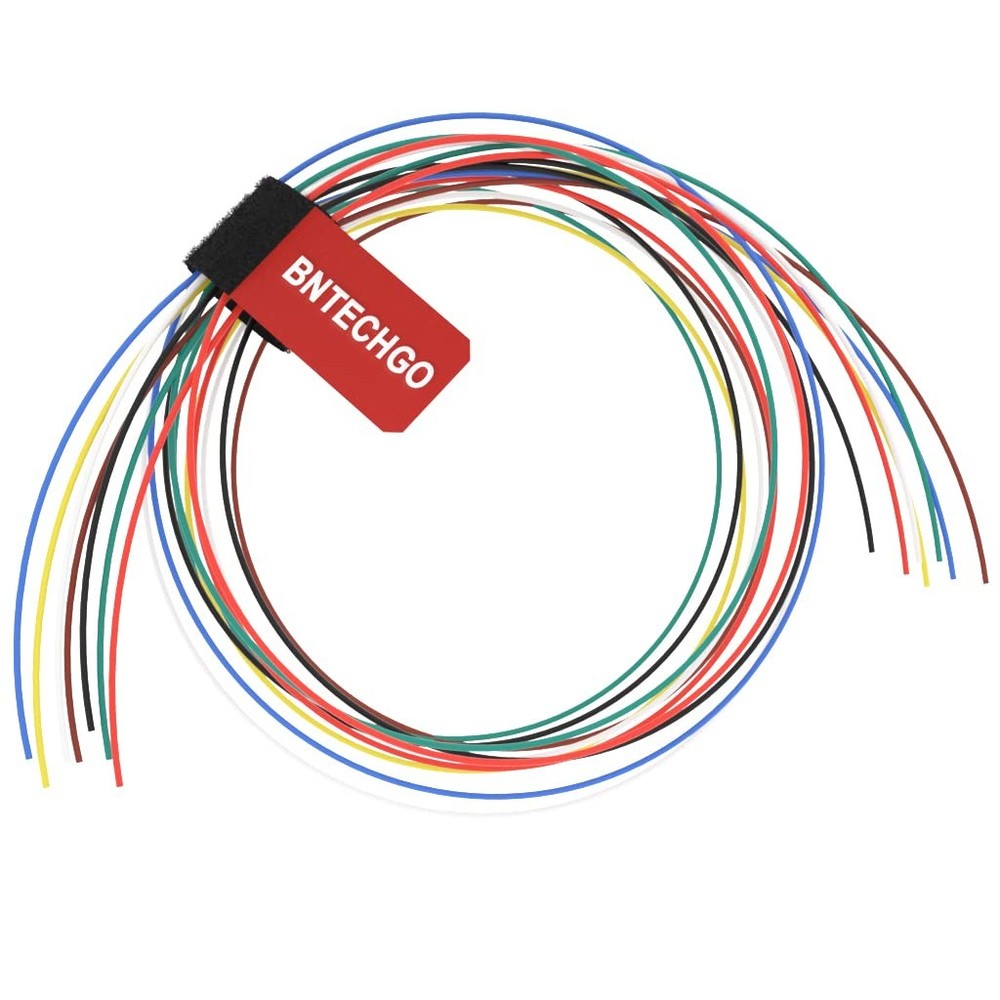BNTECHGO 7 Colors Each 10ft, 7 colors,red,black,blue,white,yellow,green brown