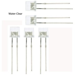 100pc 1K Min 5mm Flat Top White Red Pink Yellow Blue Wide Angle Light Lamp Diode