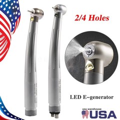 NSK Style Dental Fiber Optic LED E-generator high speed handpiece 4 HOLE/2HOLE